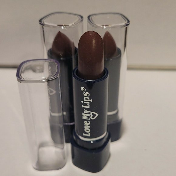 Lof Of 3 Love My Lips #452 Pure Plum Frosted Bari Cosmetics - Picture 3 of 4